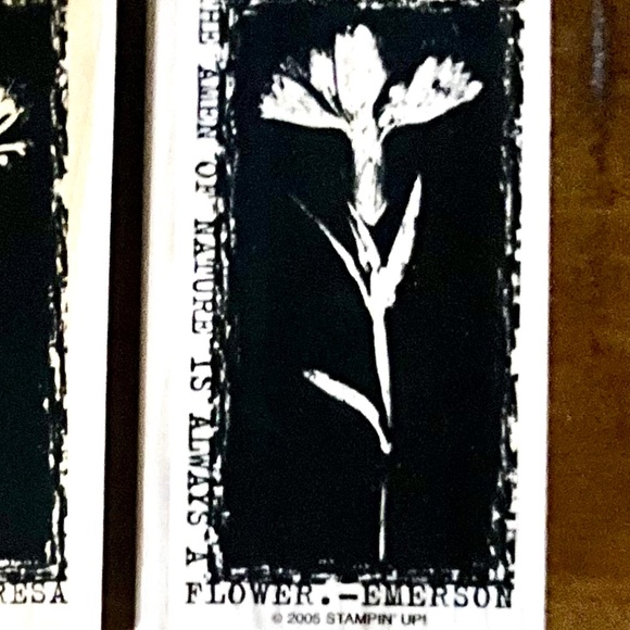 18 Rubber Mounted Wood Stamps -  3 Stampin Up Vintage sets - Picture 2 of 11